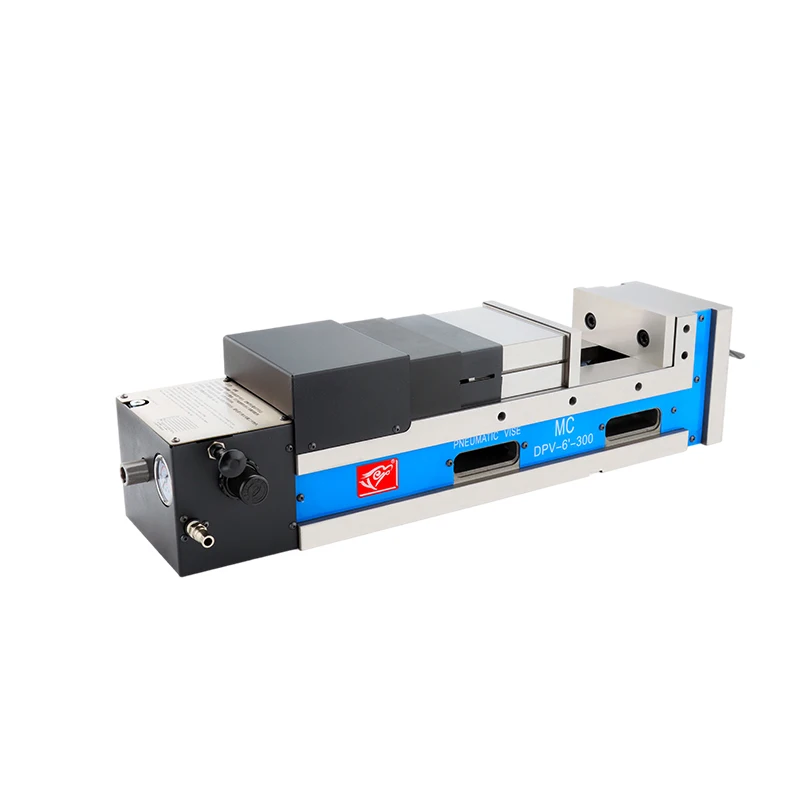 MC الهوائية الهيدروليكية نائب الهيدروليكية الدقة كماشة الفم المسطحة مركز التصنيع باستخدام الحاسب الآلي 5/6 بوصة نائب مقعد مزدوج القوة