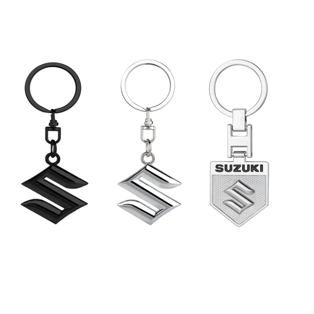 Llavero de metal para coche, decoración para coche, para Suzuki Swift Samurai Baleno Vitara Jimny Sierra Ignis Alto AX100 Liana