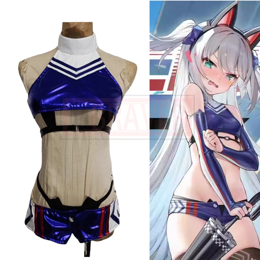 

Azur Lane USS Hammann II Cosplay Costume Christmas Halloween Custom Made Any Size