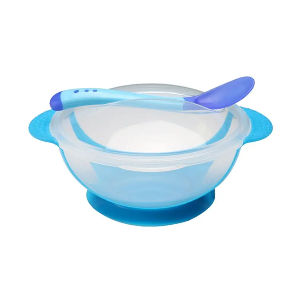 Simple Safety Baby Suction Cup Bowl Anti-fall Soft Baby Feeding Bowl PP Food Grade Eating Food Bowl Feeding Food
