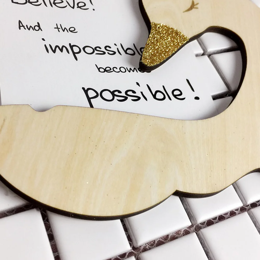 

2pcs Bowknot Clothes Hangers Swan Shape Wood Kids Clothing Rack Space Saving Wardrobe Organizer For Bedroom Storage