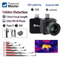 Thermal Master T2PRO 256*192 InfiRay Thermal Imager for iPhone iOS Lightning & USB C Port Thermal Camera Night Vision