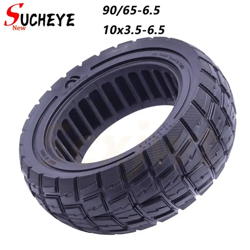 

90/65-6.5 10x3.5-6.5Off-road Solid Tire For Electric Scooter Shock-absorbing Inner Honeycomb Explosion-proof Tyre Parts