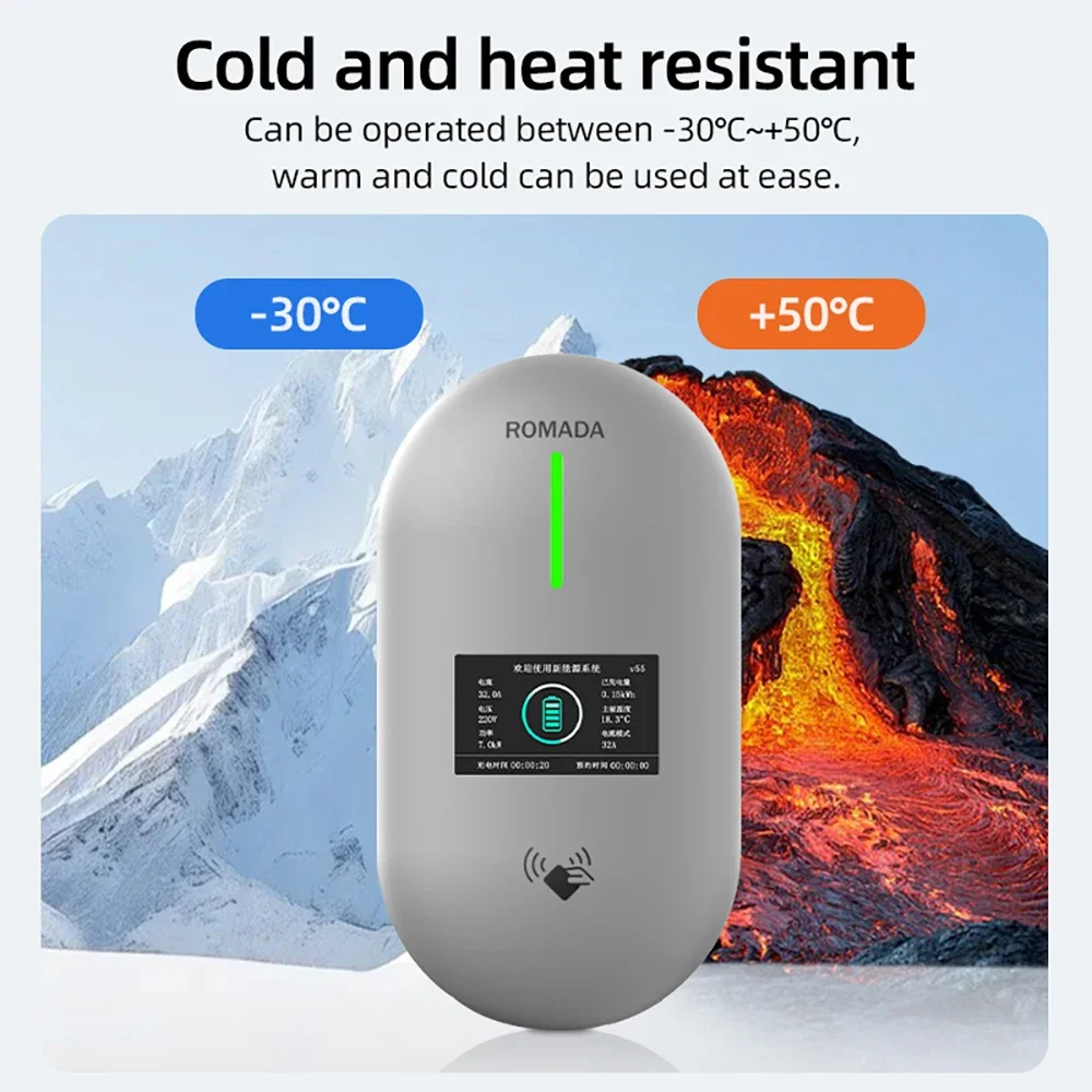 محطة شحن EV 3 مراحل 11KW شاحن مركبة كهربية سريع Type2 GB/T20234 شاحن صندوق الحائط بلوتوث APP التحكم