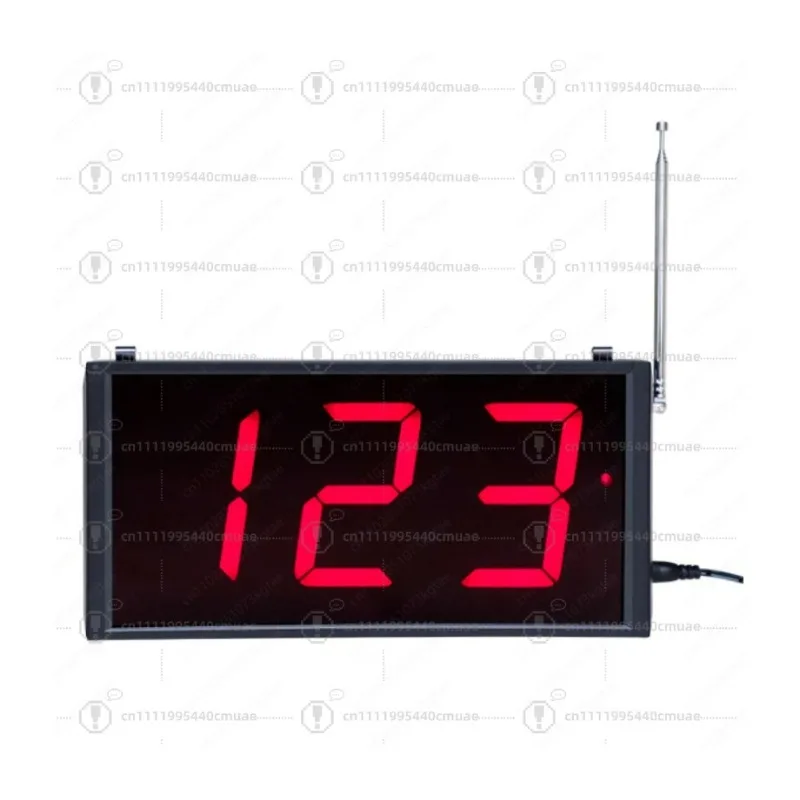 Voice Caller Tea Catering Queue Calling Machine Restaurant Hospital Calling Large Screen and Other Meal Calling Numbers