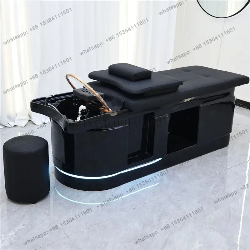 

Shampoo Bed Water Circulation Beauty Salon Special Full-Lying Beauty Bed Health Center Massage Hair Care