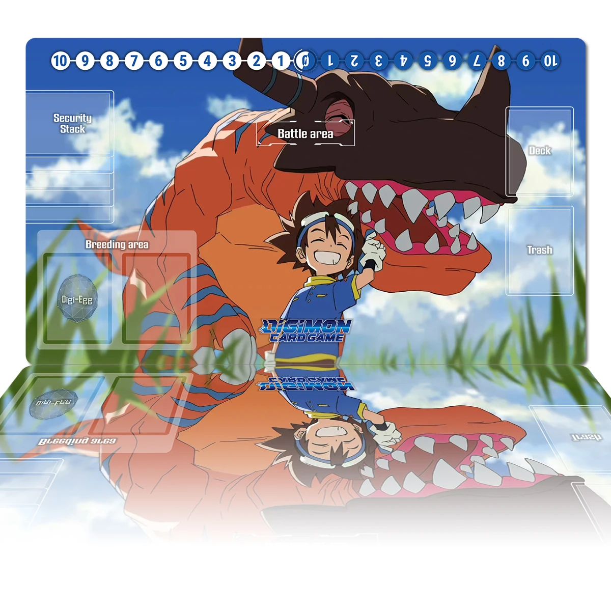 Digimon Playmat Greymon Yagami Taichi DTCG CCG Board Game Trading Card Game Mat Anime Mouse Pad Desk Mat Gaming Accessories Bag