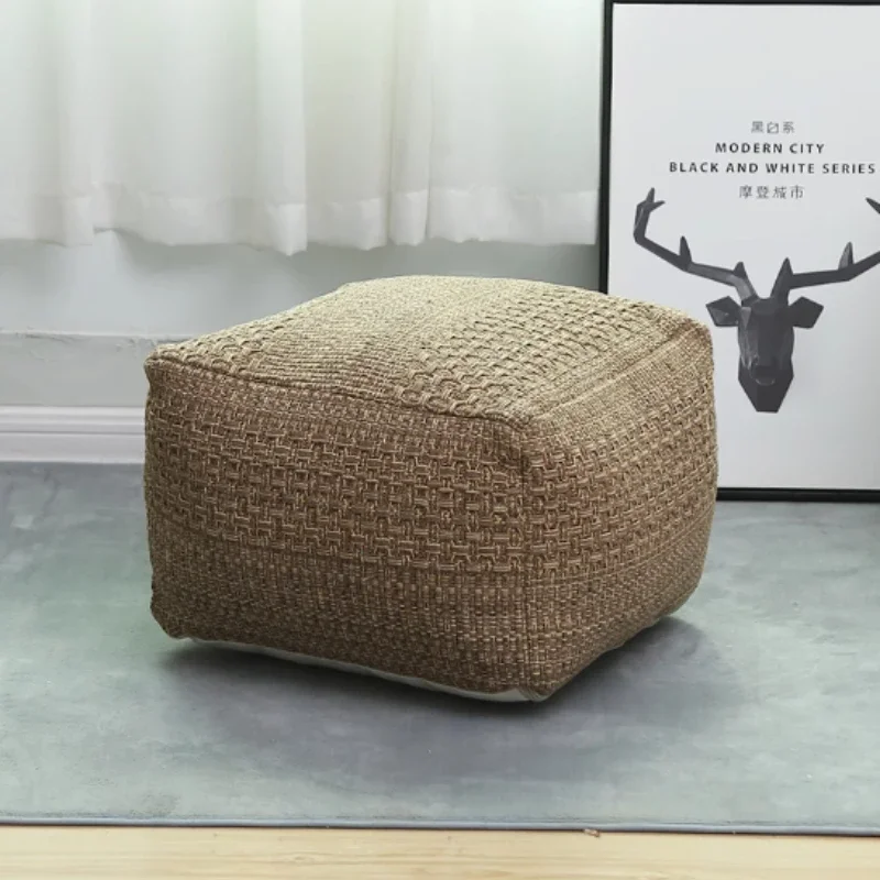 

Vanity Dresser Footrest Stool Hallway Ottoman Elegant Shoe Changing Stool Fashion Classical Mobili Per Il Soggiorno Furniture