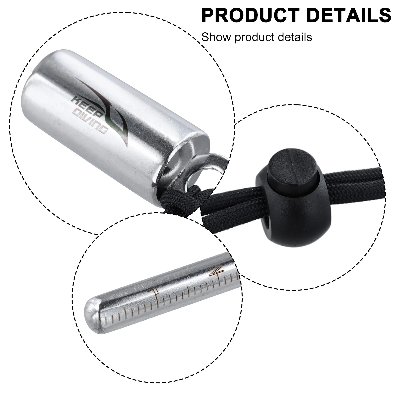 Scuba Bottle Knocker Tool - 316 Stainless Steel Construction for Reliable Underwater Signaling and Environmental Interaction