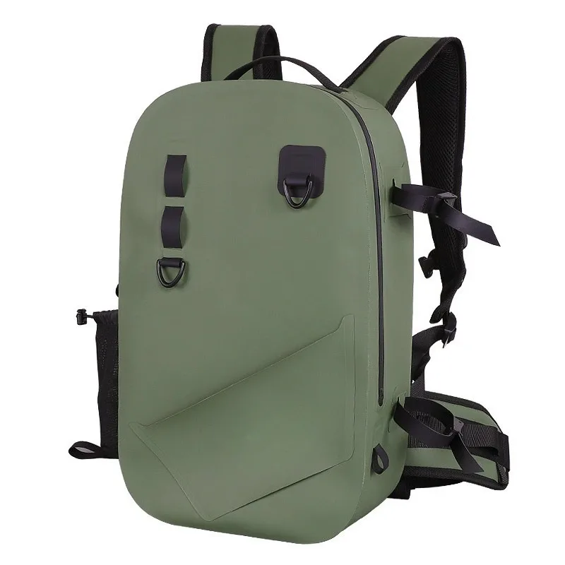 Double shoulder luya bag Single shoulder backpack Plug-in rod Waterproof luya rod bag Multifunctional fishing storage Fishing