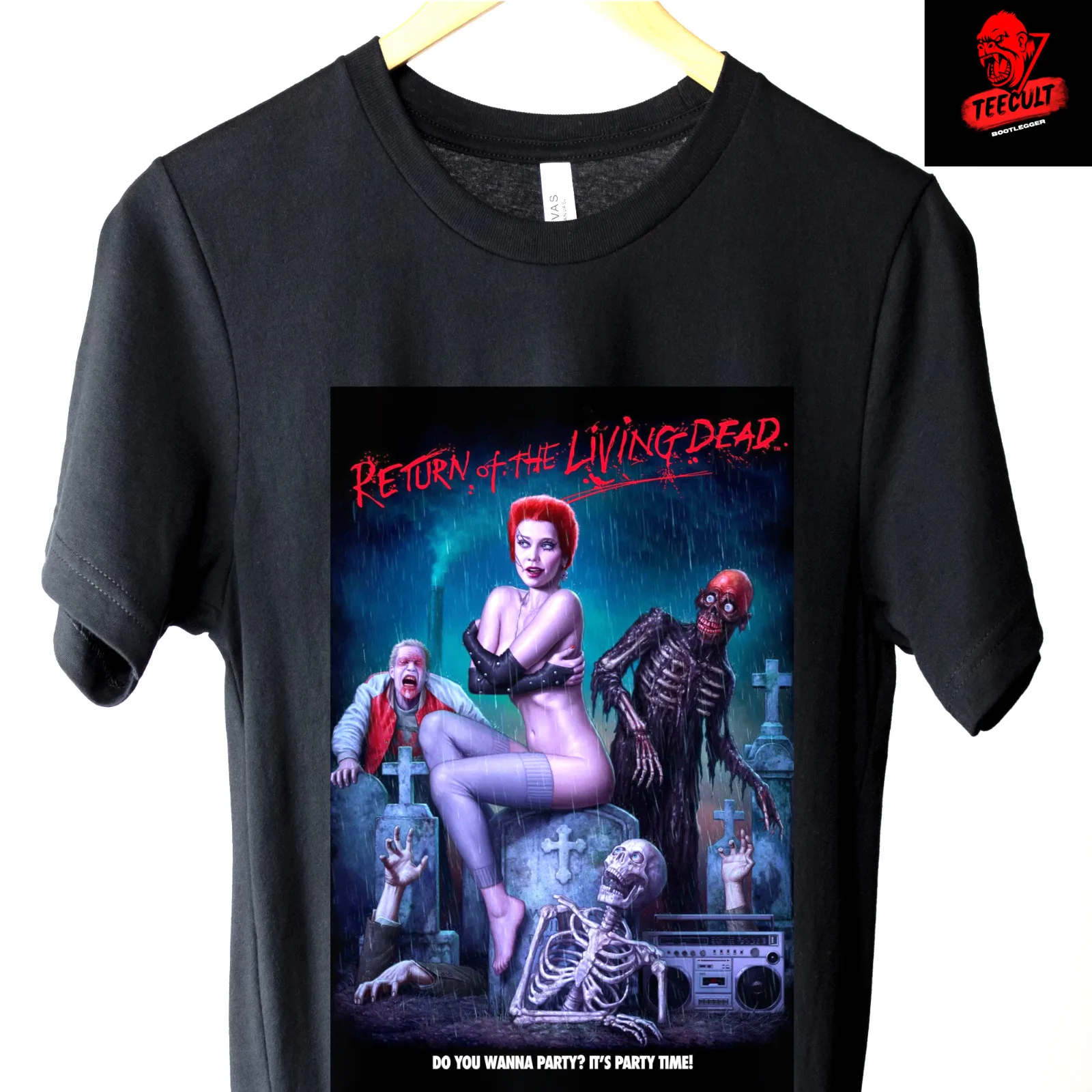 Return of the Living Dead| Zombie Horror Movie Unisex Cotton T-Shirt S–3XL