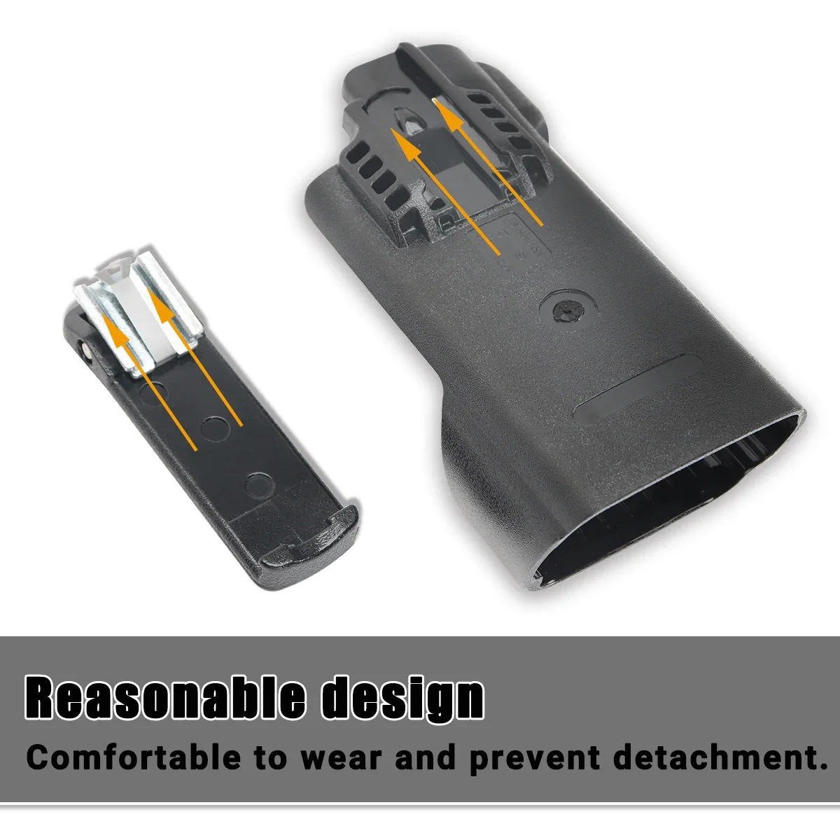 Walkie Talkie Clip Holster Fit Motorola APX6000 APX8000 PMLN5709 PMLN5709A Holder Case Belt Clip Ham Two Way Radio Carry Case view 4