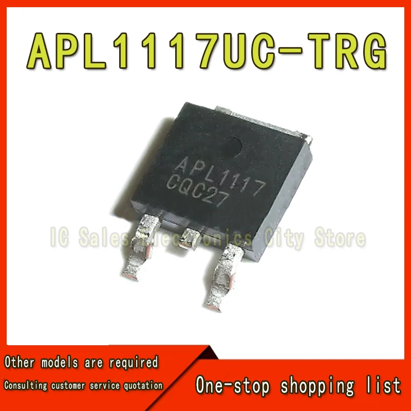 (10 Stuk) 100% Nieuwe APL1117UC-TRG Chipset Om-252 APL1117UC APL1117