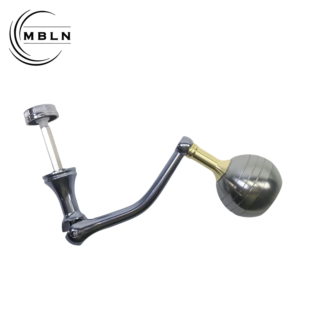 DIY Angelrollengriff, geeignet für Größe 8000–14000, Angelzubehör, Griff für Angelausrüstung aus Ganzmetalllegierung – Detail 1