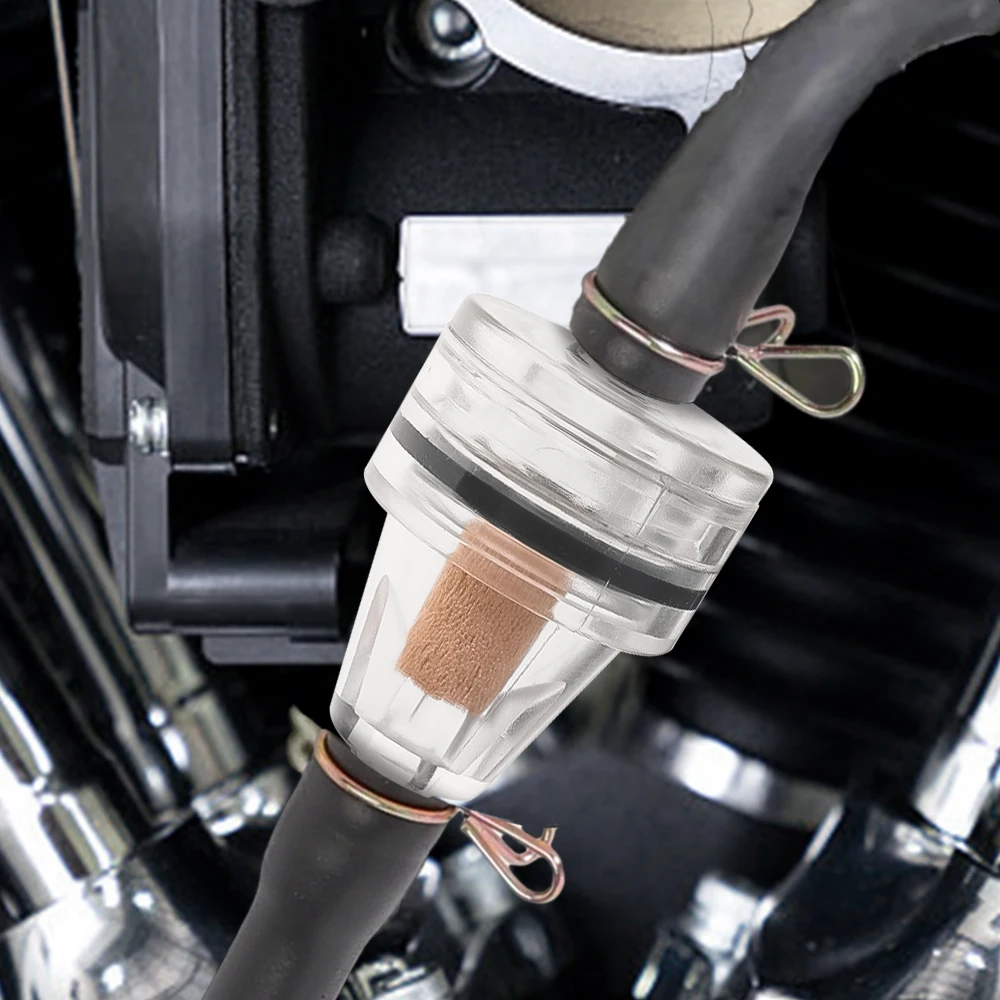 Motorcycle Universal Transparent Modified Gasoline Filter Snowmobile Dirt Bike ATV Accessories Gasoline Line Fuel Filter