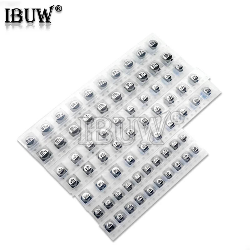 130ピース/ロット1 μ fの-220uf smdアルミ電 - Capacitor Kit Assortment のレビューと価格