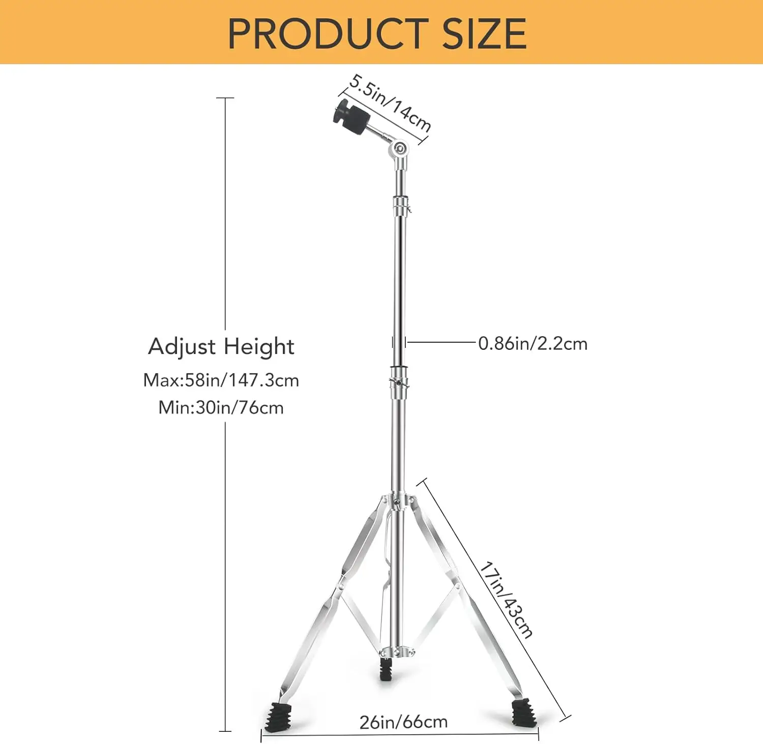 Adjustable Straight Boom Cymbal Hi Hat Snare Drum Drum Throne Set Hi-Quality Musical Instrument Percussion Hardware Stand Gear