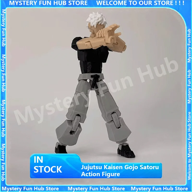 

Jujutsu Kaisen Anime Figure Gojo Satoru Action Figurine 3d Printed Multi-Jointed Shapeshift Toys Mannequin Model Gifts
