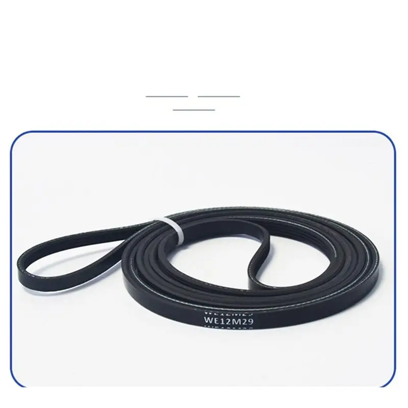 A76G WE12M29 Dryer Drum Belt for GE Hotpoint Dryers Rubber 4-Rib 3-for Groove Replacement Part