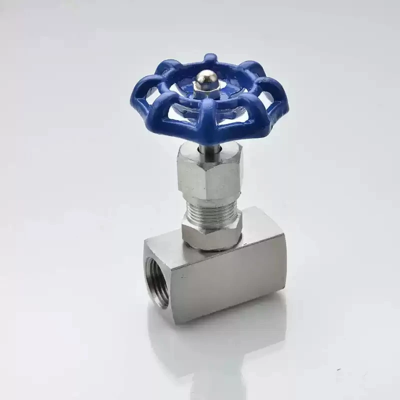 J13W‑160P 304 Stainless Steel Needle Valve, M121.5 M161.5 Thread Flow Control Valve for Extruder Cooling Water Circuit