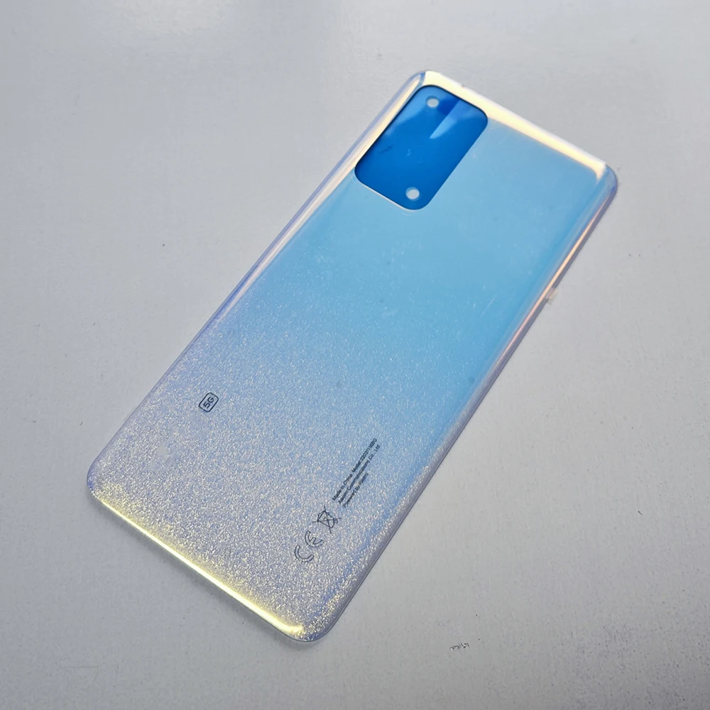 Original Battery Back Cover Glass Rear Door Housing with Camera Lens for Xiaomi Redmi Note 11S 5G 22031116BG - Replacement