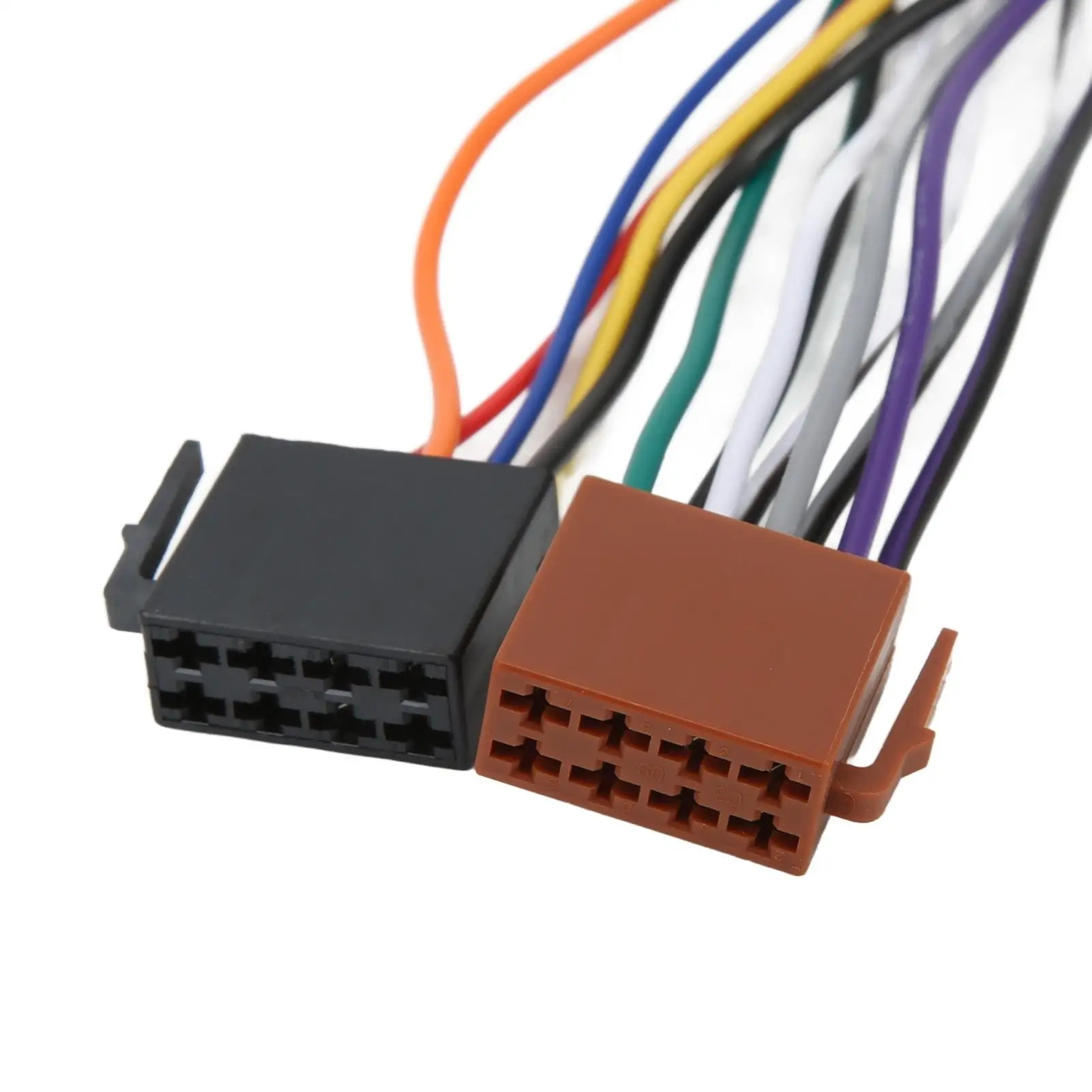 لسيارة Iso ستيريو تسخير المحمولة لمحول تسخير راديو Iso لقطع غيار السيارات #3