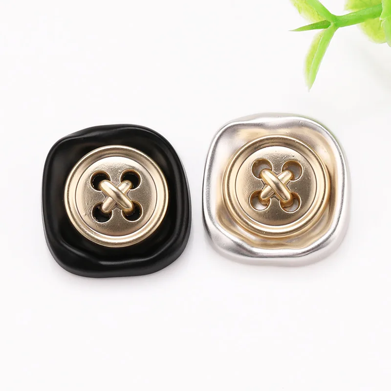 10pcs/Lot Size:17mm/23mm New pattern Strap design Metal Buttons Fashion Button Women's Coat sweater Sewing Accessories(SSA-3663)