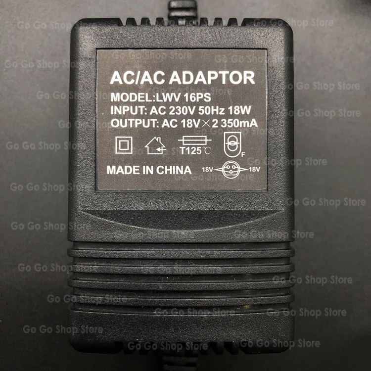 Universal 18V Dual Power Adapter for Yamaha Consoles - usage example