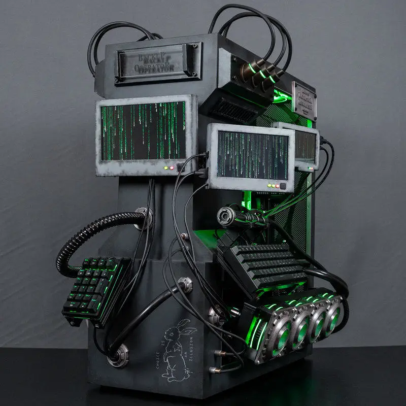 MOD i914900KS/RTX4090 fully handmade water-cooled computer