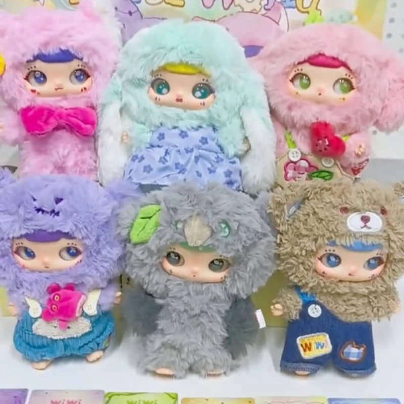 Wiwi الغابات العالم الداخلي أفخم سلسلة صندوق أعمى Wiwi الغابات صندوق غامض لطيف دمية من الفينيل الشكل العصرية اللعب قلادة هدايا عيد الميلاد