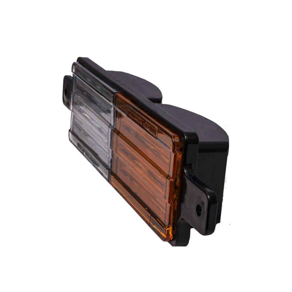 2 buah 30 LED indikator posisi depan lampu taman Trailer penanda samping truk lampu Amber putih tahan air 12/24V untuk SUZUKI