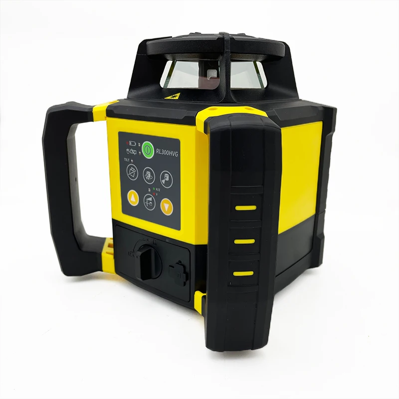 Dual Axis Slope with Rotating Speed Adjustment Green Beam Self-Leveling Rotating Laser Level RL300HVG