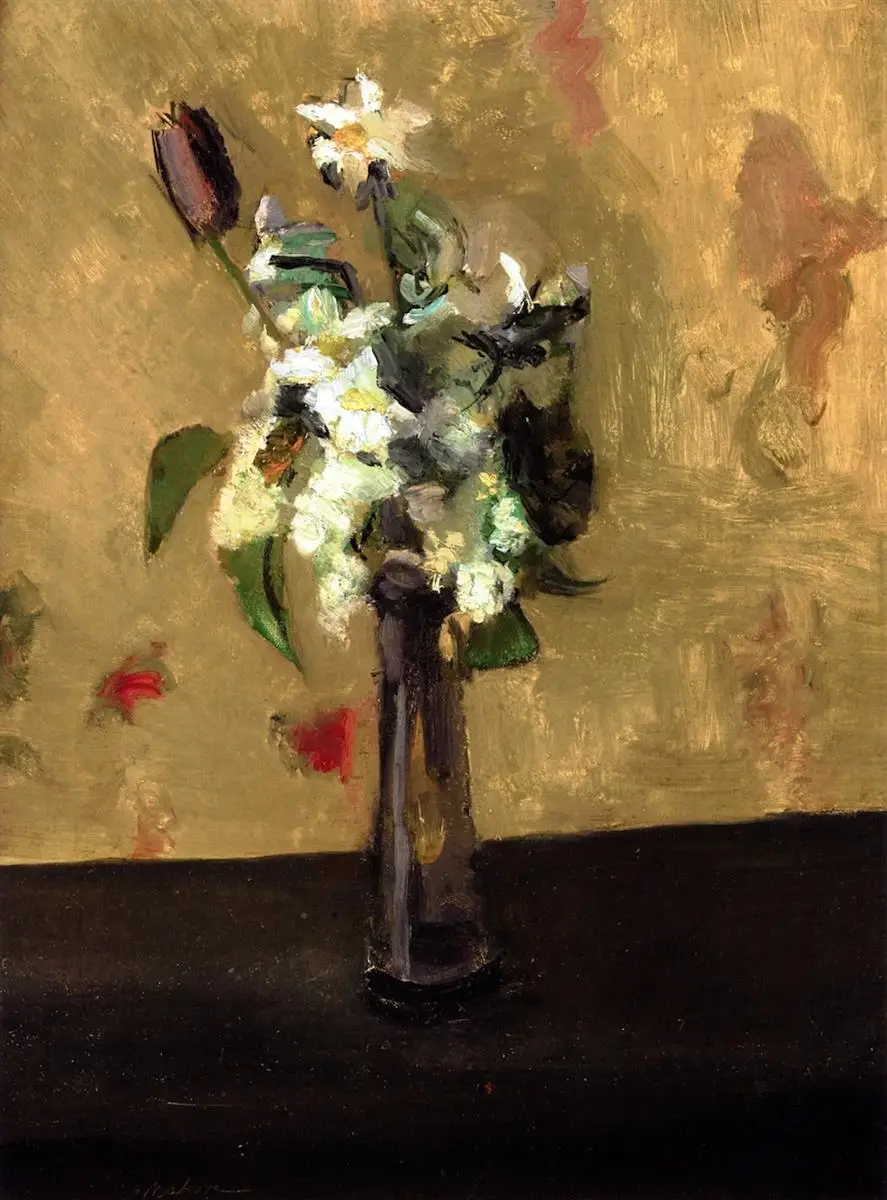 

Canvas painting wall art ,flowers in a crystal vase by henri matisse,Free Shipping,High Quality