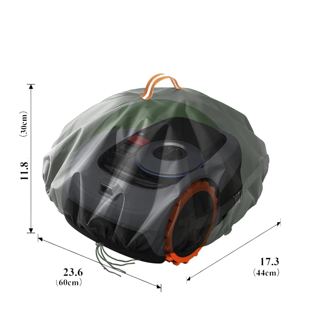 

Чехол для роботизированной газонокосилки, водонепроницаемый и устойчивый к ультрафиолетовому излучению, с регулируемыми ремнями, подходит для моделей Для i105Ei108E