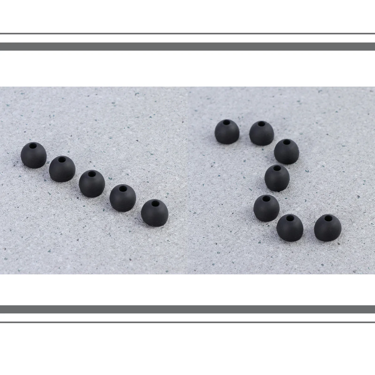 

10pcs 13Mm Ear Tips For In-Ear Earbud Tips Earphones Noise Isolating Reusable Earbud Caps Comfortable Fit Black