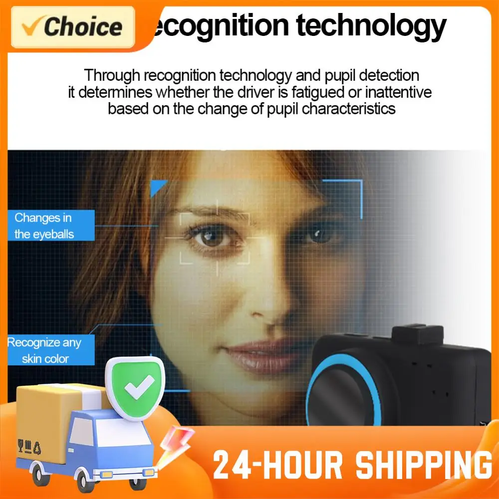 جهاز تحذير القيادة من التعب في الوقت الحقيقي برأس 60 درجة زاوية عرض التعب إنذار القيادة ملحقات السيارة نظام آمن للقيادة