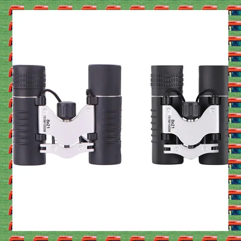 

ABMO 8X21 мощный бинокль с легким фокусом, высокое разрешение, большой полевой бинокль для наблюдения за птицами, концертный театр