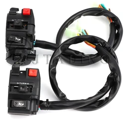 Motorrad Lenkersc halter Baugruppe Multifunktions-Links blinker Hupe Start Choke Startersc halter für 7/8