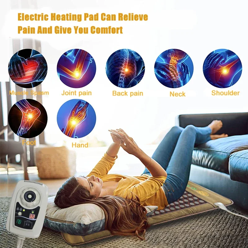 190x100 см нефритовый грелка Biomat FIR матрас длиной волны с натуральными камнями турмалина чакра для массажа тела 190x100 см нефритовый грелка Biomat FIR матрас длиной волны с натуральными камнями турмалина чакра для массажа тела