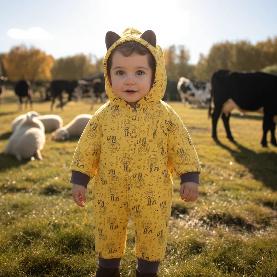 

Animal Printing Baby Romper Cotton Cartoon Infant Clothes Jumpsuits Unisex
