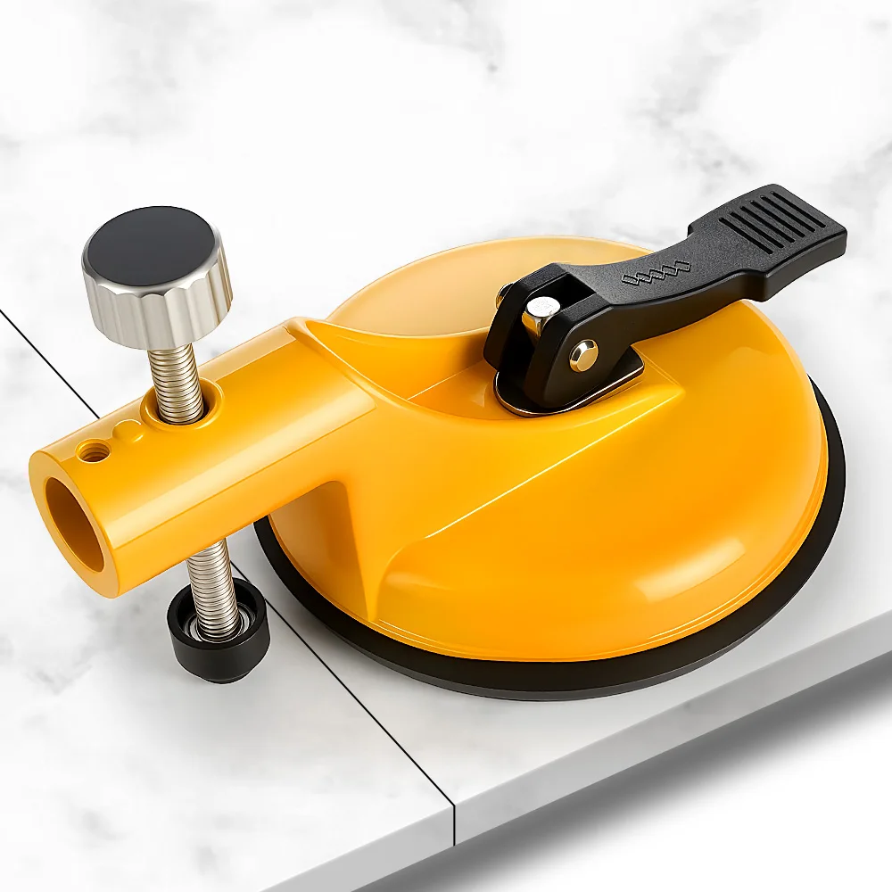 

LOZLIN Adjustable Vacuum Suction Leveling Clamp Set for Granite and Marble Countertop Seam Installation & Gap Repair Tool
