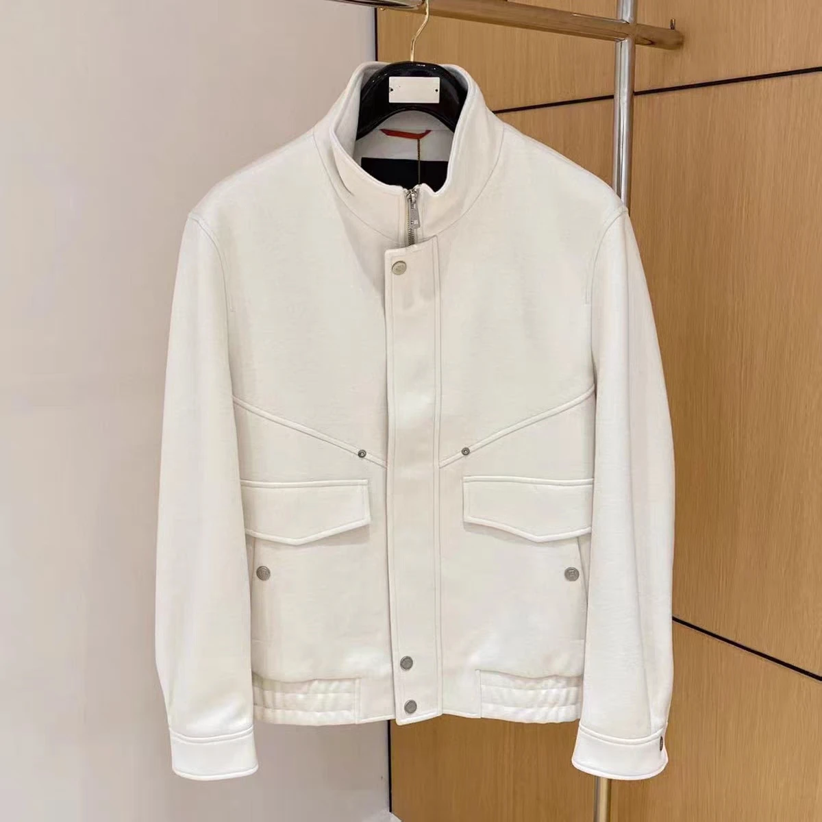 

LP Badge Business Casual Stand-Up Jacket Men's Jacket