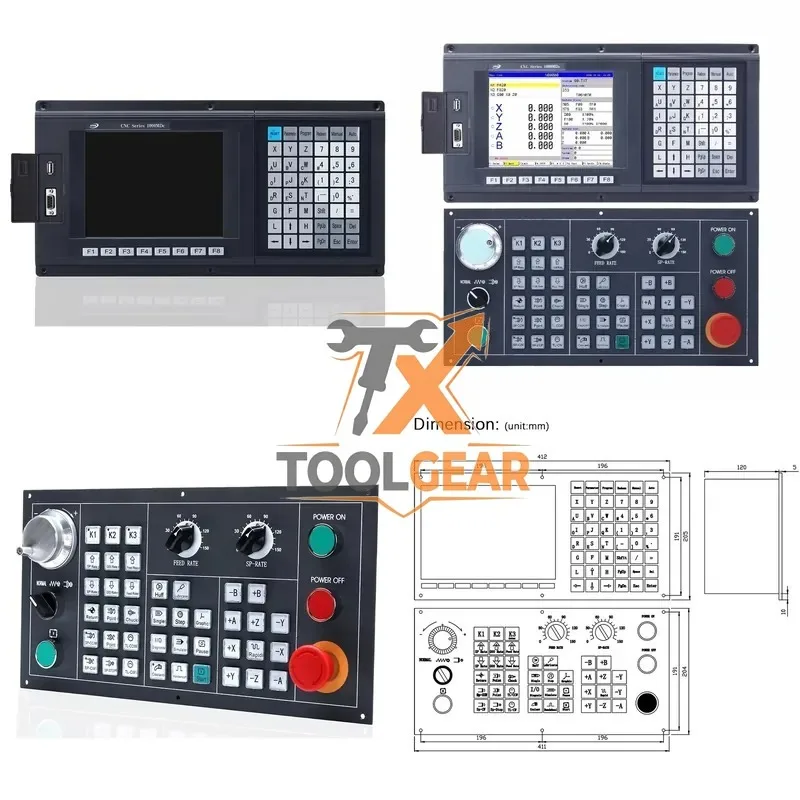 Contrôleur CNC multifonctionnel SZGH 2026 de notre usine chinoise, avec ingénieurs disponibles pour l'entretien des machines à l'étranger et assistance en ligne
