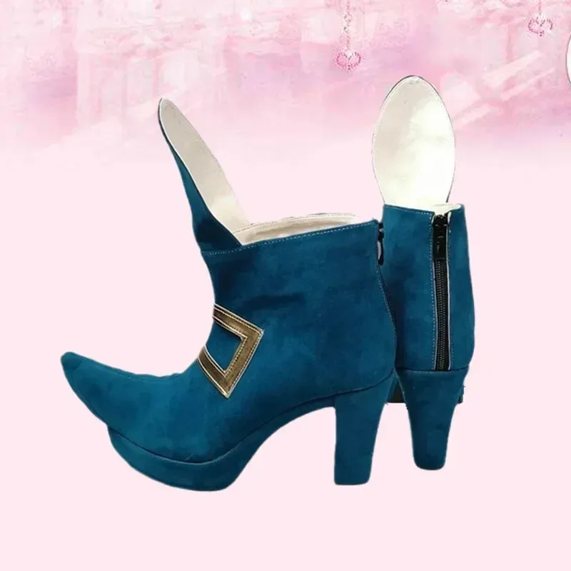 

Wiwiwi 123RealCos Game Identity V Joseph Photographer Former Count Desaulniers Обувь для косплея Сапоги Хэллоуин Женский/