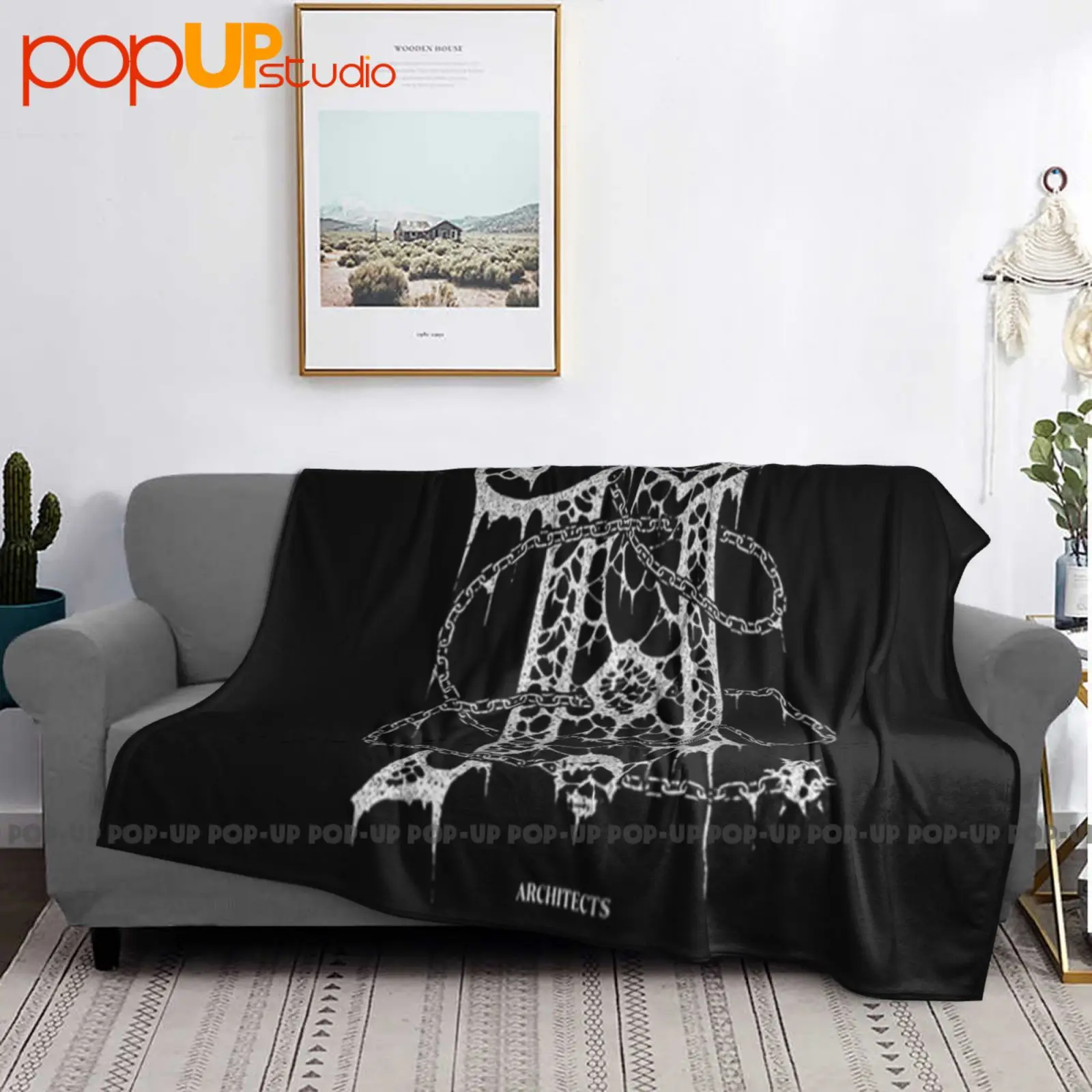 فرقة المهندسين المعماريين لأولئك الذين يريدون في الوجود بطانية معدنية فائقة النعومة وغطاء أريكة شتوية وأغطية سرير #3