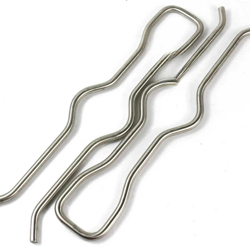 

Stainless-steel anti-skid fork compound machine deviation correction lever positioning and fixing clip