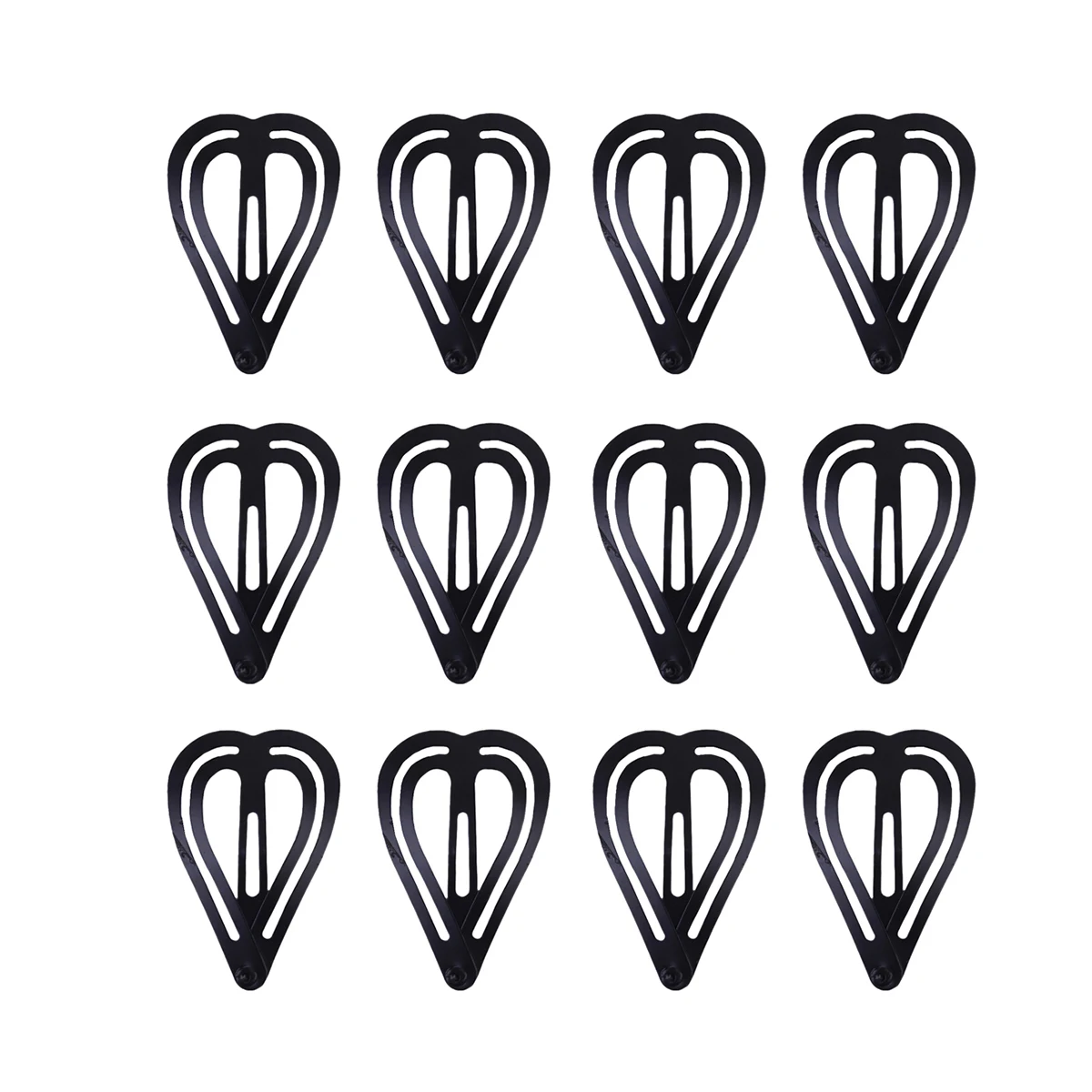 

50pcs Hairpin Clips Fashion Alloy Heart Bobby Pins for Girls Durable Travel Gift Hair Accessories Styling Tools