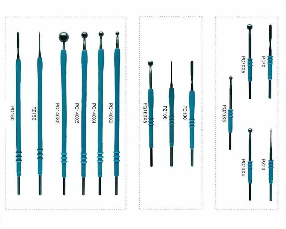 Głowica kulowa Uniwersalna głowica elektrodowa Leep Elektroda do elektrokoagulacji Beauty Instrument/igła/noż — zdjęcie 4