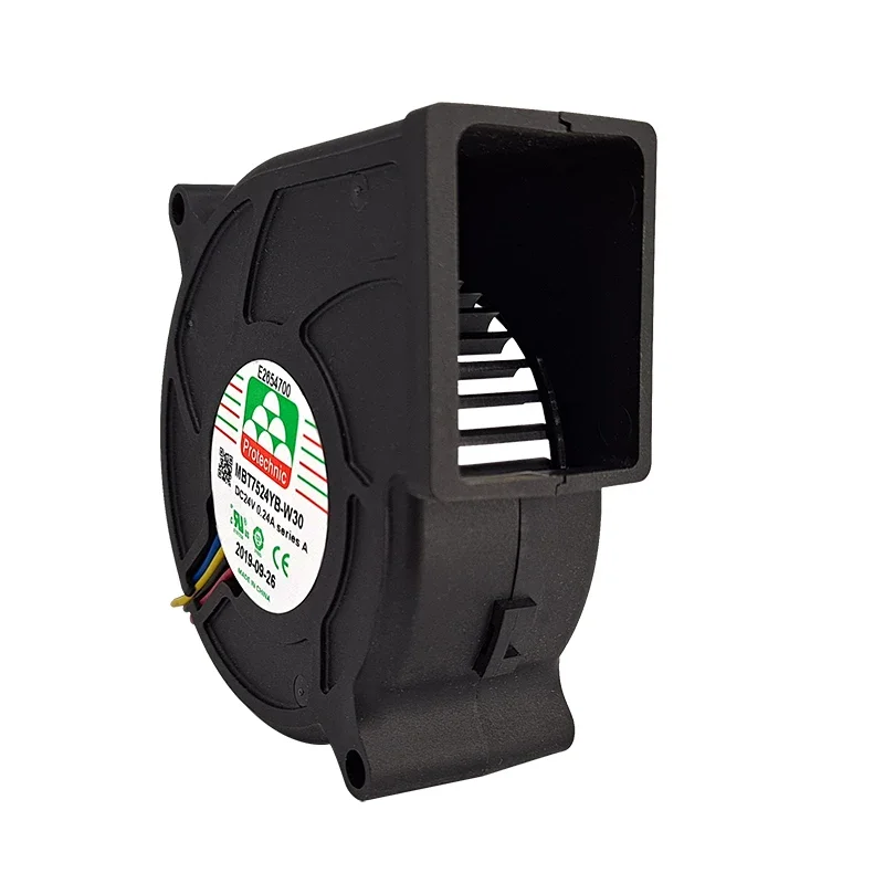 MBT7524YB-W30 czteroprzewodowy wentylator bębnowy PWM f magic wyjściowy Yongli 24V 0,24a 7530 — zdjęcie produktu 4