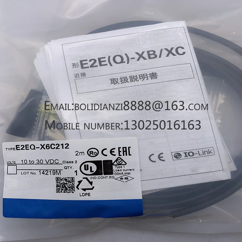 

E2EQ-X6C212 E2EQ-X6B212 New proximity switch sensor One year warranty In stock